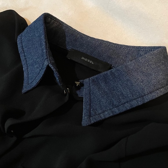 DIESEL Denim Collar Shirt XS - Picture 8 of 13